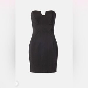 Zac Posen Geometric Seam Mini Dress